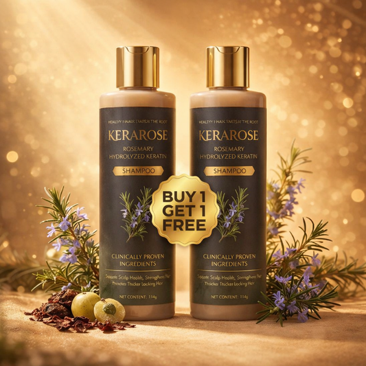 KERAROSE ROSEMARY SHAMPOO FOR HAIR GROWTH (BUY 1 GET 1 FREE)